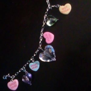 Valentine's day charm bracelet